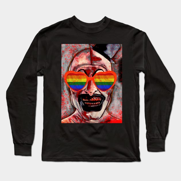 Art The Clown Long Sleeve T-Shirt by RboRB